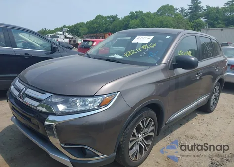 2018 Mitsubishi Outlander Es/Le/Se/Sel from USA, damaged, VIN JA4AZ3A33JZ070541